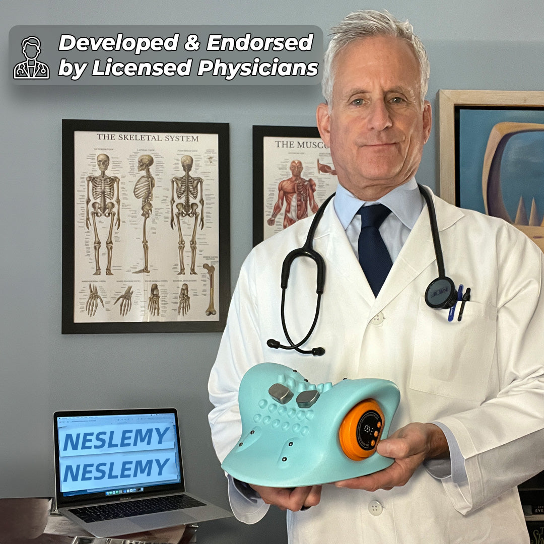 ✨Last Day Sale 60% Off✨Relieve neck, shoulder and back pain with the NESLEMY™ Massager
