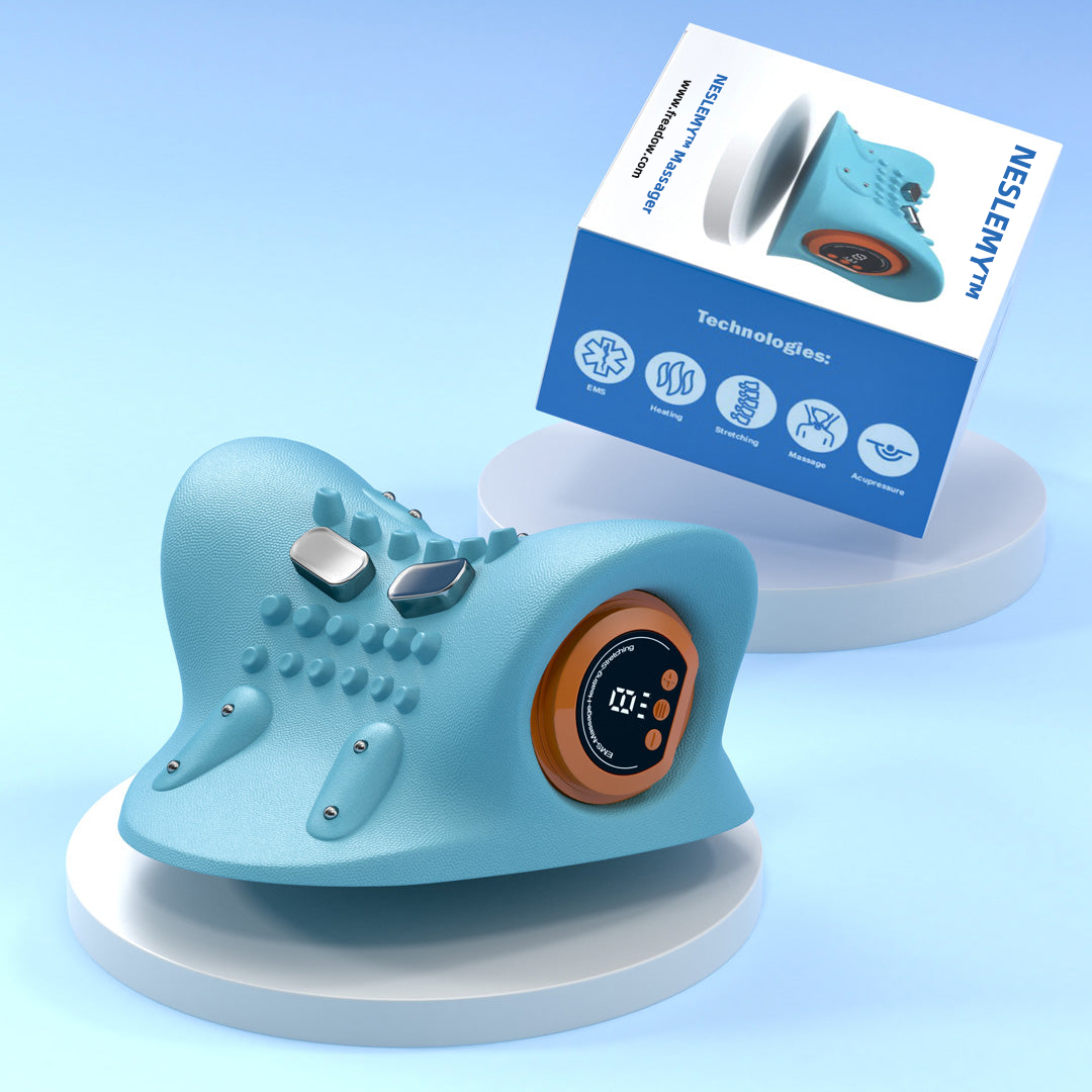 ✨Last Day Sale 60% Off✨Relieve neck, shoulder and back pain with the NESLEMY™ Massager