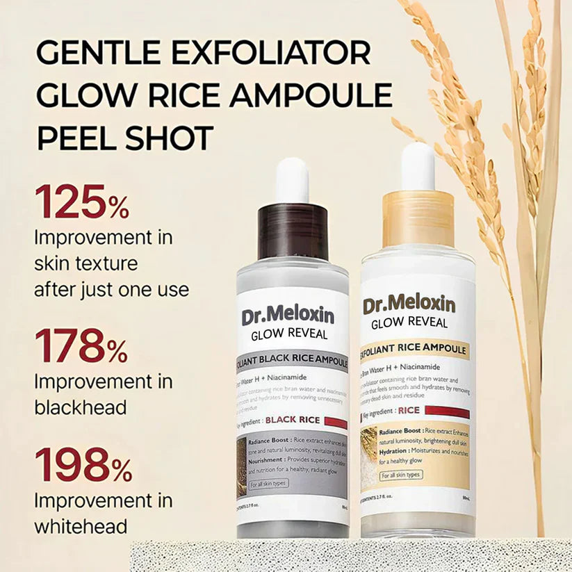 🔥 Final 3 Hours: 60% OFF!🔥 Peel Shot Glow Rice Ampoule Duo