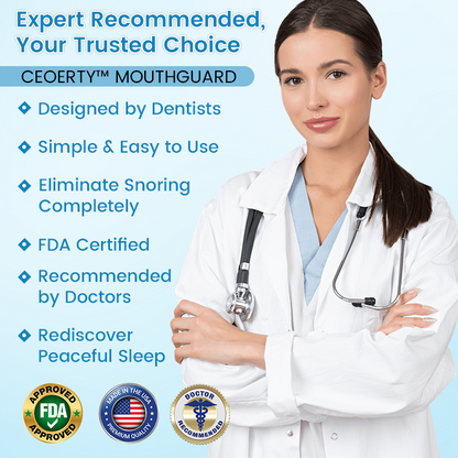 🌙GIVE YOU A GOOD NIGHT'S SLEEP 🦷 QIAWI™ Anti-Snoring Guard 🔵✨