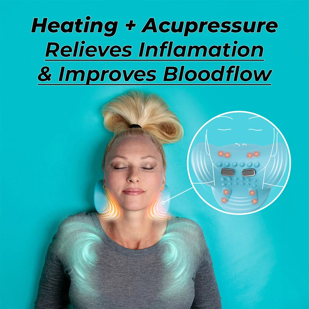 ✨Last Day Sale 60% Off✨Relieve neck, shoulder and back pain with the NESLEMY™ Massager